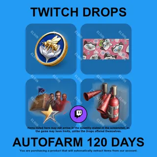 ✪🧙‍♂️【World of Tanks】Twitch Drops ✪ Automatic farming 120 days