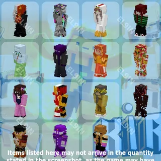 ✅ Kirka.io Twitch Drops 💜 Gwen [Total 15 Items]