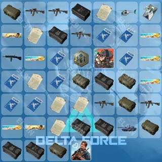 🌐 Delta Force Twitch Drops 🌌 STREAMERS WEEK DROPS-DAY6 [Total 46 Items]