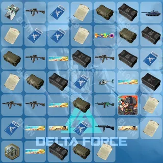 ⚡️ Delta Force Twitch Drops 🌐 STREAMERS WEEK DROPS-10 [Total 47 Items]