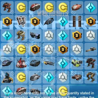 ❤️ War Robots: Frontiers 💜 Twitch Drops ❤️ Project 'Patchwork Steel' [Total 47 Items]