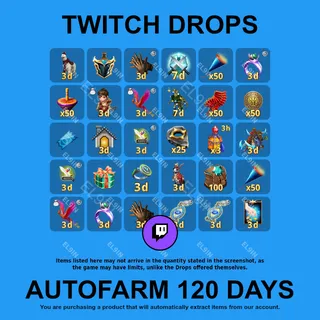 ✪🌐【Metin2】Twitch Drops ✪ Automatic farming 120 days
