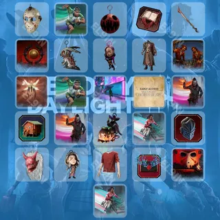 🌐 Dead by Daylight Twitch Drops ✅ DbD: October of Horror II [Total 26 Items]