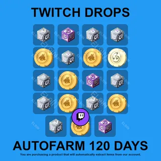 ✪✅【Dofus】Twitch Drops ✪ Automatic farming 120 days
