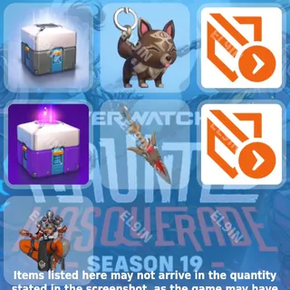 🌌 Overwatch 2 Twitch Drops ❤️ OWCS S1 Asia [Total 7 Items]