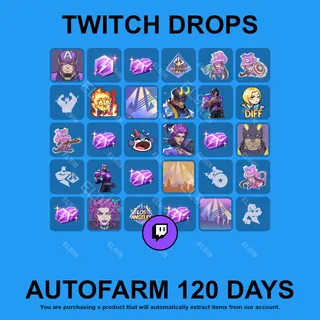 ✪⚡️【Marvel Rivals】Twitch Drops ✪ Automatic farming 120 days