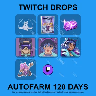 ✪👑【Marvel Rivals】Twitch Drops ✪ Automatic farming 120 days
