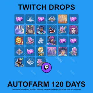 ✪💎【Marvel Rivals】Twitch Drops ✪ Automatic farming 120 days