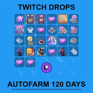 ✪💜【Marvel Rivals】Twitch Drops ✪ Automatic farming 120 days