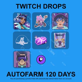 ✪💜【Marvel Rivals】Twitch Drops ✪ Automatic farming 120 days