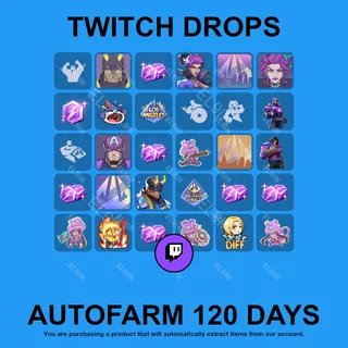✪✅【Marvel Rivals】Twitch Drops ✪ Automatic farming 120 days