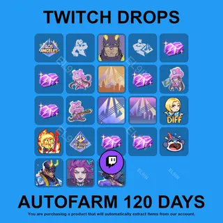 ✪👑【Marvel Rivals】Twitch Drops ✪ Automatic farming 120 days