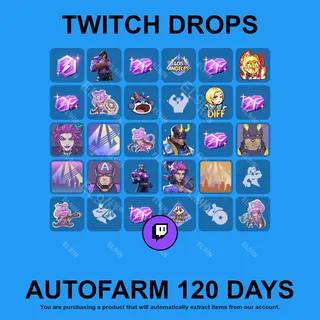 ✪🌌【Marvel Rivals】Twitch Drops ✪ Automatic farming 120 days