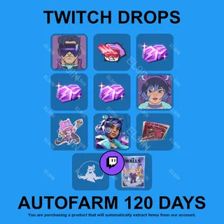 ✪❤️【Marvel Rivals】Twitch Drops ✪ Automatic farming 120 days