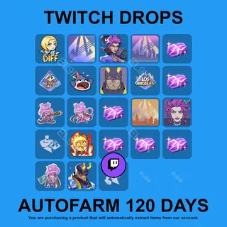 ✪✅【Marvel Rivals】Twitch Drops ✪ Automatic farming 120 days