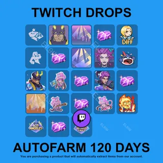 ✪💎【Marvel Rivals】Twitch Drops ✪ Automatic farming 120 days