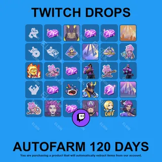 ✪🧨【Marvel Rivals】Twitch Drops ✪ Automatic farming 120 days