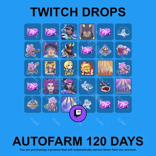 ✪💜【Marvel Rivals】Twitch Drops ✪ Automatic farming 120 days