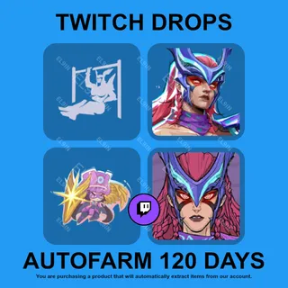 ✪💜【Marvel Rivals】Twitch Drops ✪ Automatic farming 120 days