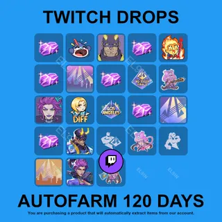 ✪💜【Marvel Rivals】Twitch Drops ✪ Automatic farming 120 days