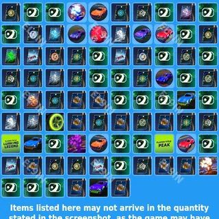 ❤️ Rocket League Twitch Drops 🧨 Rocket League Drop Rush  [Total 258 Items]