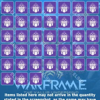 🌐 Warframe Twitch Drops ⚡️ Community Drops #199 [Total 38 Items]