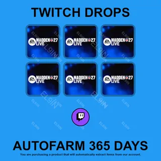 ✪🧨【Madden NFL 27】Twitch Drops ✪ Automatic farming 365 days
