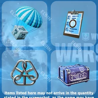 💎 World of Warships Twitch Drops ❤️ 15.1 WOWS Channel Drop [Total 4 Items]