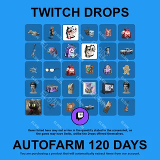 ✪💎【Once Human】Twitch Drops ✪ Automatic farming 120 days