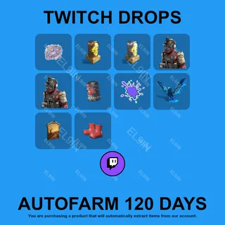 ✪💜【Once Human】Twitch Drops ✪ Automatic farming 120 days