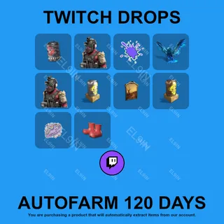 ✪❤️【Once Human】Twitch Drops ✪ Automatic farming 120 days