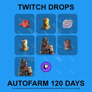 ✪💎【Once Human】Twitch Drops ✪ Automatic farming 120 days