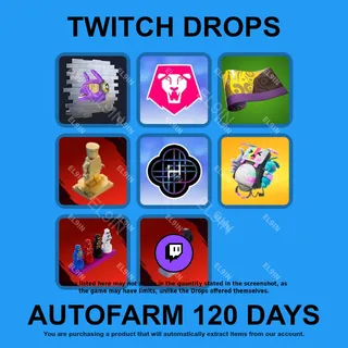 ✪💜【Fortnite】Twitch Drops ✪ Automatic farming 120 days