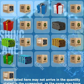 👑 Fishing Planet Twitch Drops 👑 Around the Planet Drops [Total 21 Items]