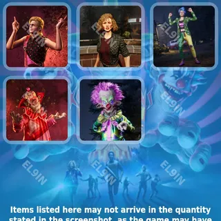 🌐 Killer Klowns from Outer Space: The Game Twitch Drops ✅ 1 Year Anniversary [Total 5 Items]