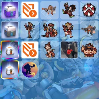 ⚡️ Overwatch 2 Twitch Drops 👑 OW 2026 S3 Midseason [Total 18 Items]