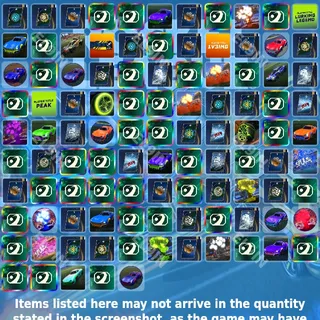 👑 Rocket League Twitch Drops 🌐 RLCS 2v2 [Total 104 Items]