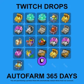 ✪🌌【Shakes and Fidget】Twitch Drops ✪ Automatic farming 365 days
