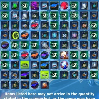 👑 Rocket League Twitch Drops 🌌 Rocket League Drop Rush  [Total 85 Items]