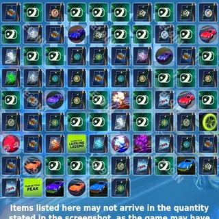 💜 Rocket League Twitch Drops 👑 Rocket League Drop Rush  [Total 86 Items]