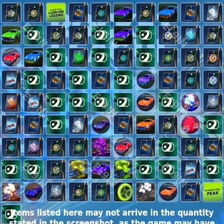 💜 Rocket League Twitch Drops ❤️ Rocket League Drop Rush [Total 91 Items]