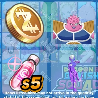 💎 DRAGON BALL GEKISHIN SQUADRA Twitch Drops 🌌 SQUADRA SEASON 5 Drops [Total 4 Items]