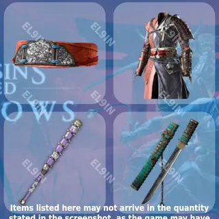 🧙‍♂️ Assassin's Creed Shadows Twitch Drops ⚡️ AC Shadows 1 year [Total 4 Items]