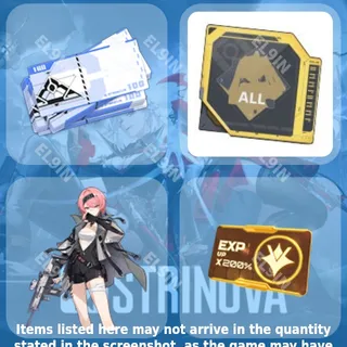 💜 Strinova Twitch Drops 🌐 Season 2 Drops [Total 4 Items]