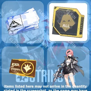 ⚡️ Strinova Twitch Drops 🌐 Season 2 Drops [Total 4 Items]