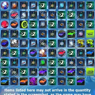 💎 Rocket League Twitch Drops ⚡️ Rocket League Drop Rush [Total 89 Items]