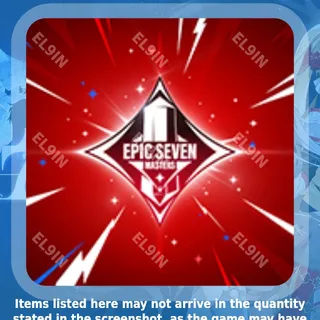 💜 Epic Seven Twitch Drops 💎 EpicSeven Masters 2026 [Total 1 Items]