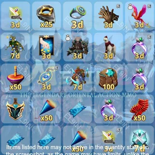 👑 Metin2 🌌 Twitch Drops 🧙‍♂️ M2: Christmas Drops 25 [Total 25 Items]