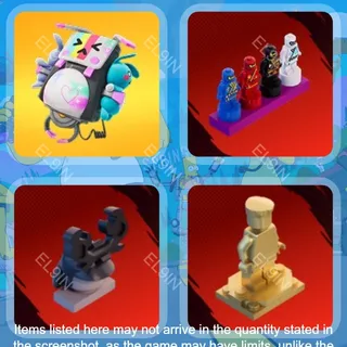 🧙‍♂️ Fortnite 👑 Twitch Drops ⚡️ CouRage Icon Series  [Total 4 Items]