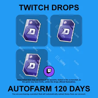 ✪🌐【Eternal Return】Twitch Drops ✪ Automatic farming 120 days